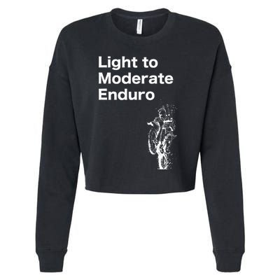 Light To Moderate Enduro Cropped Pullover Crew