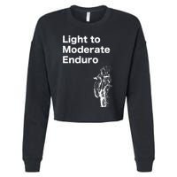 Light To Moderate Enduro Cropped Pullover Crew
