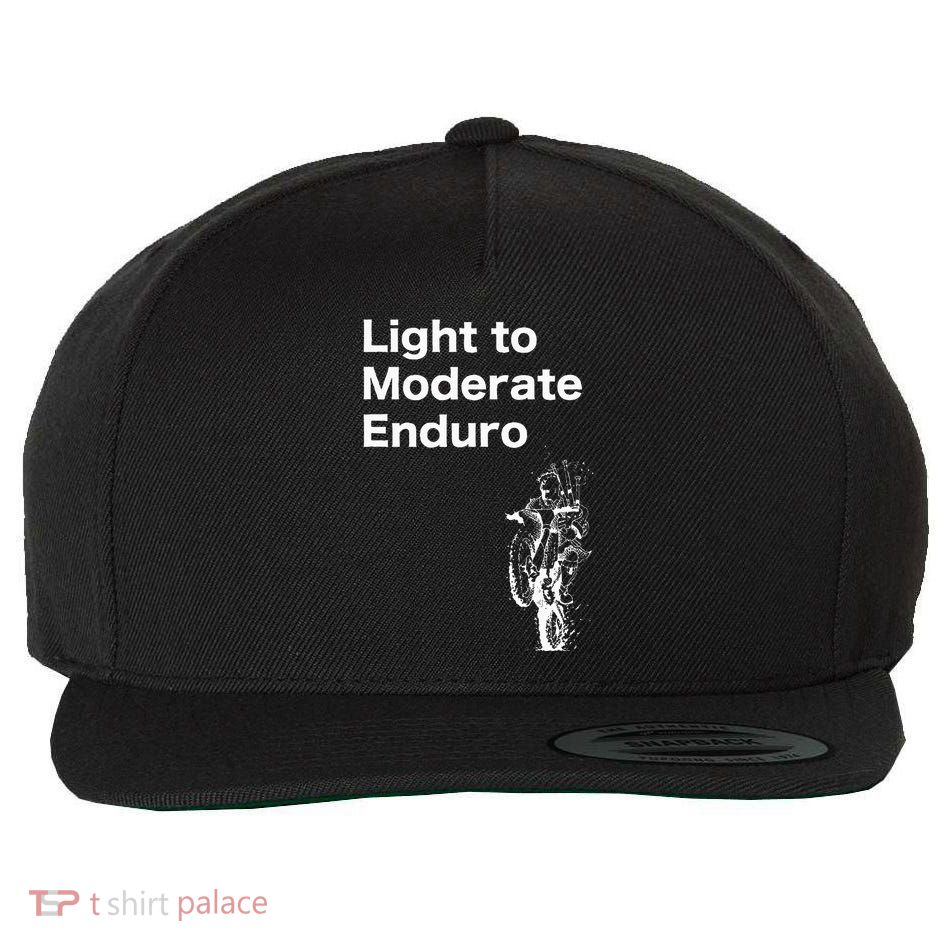 Light To Moderate Enduro Wool Snapback Cap