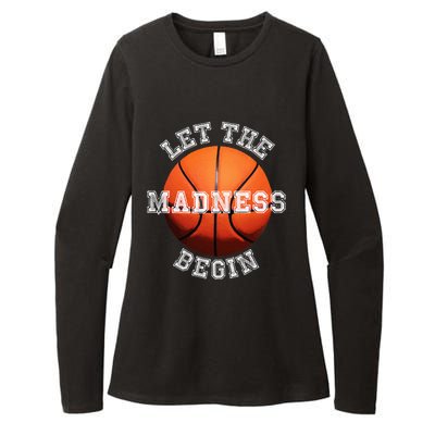 Let The Madness Begin Basketball Womens CVC Long Sleeve Shirt