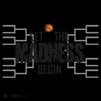 Let The Madness Begin College March Brackets Tournament 16 in Basic Backpack