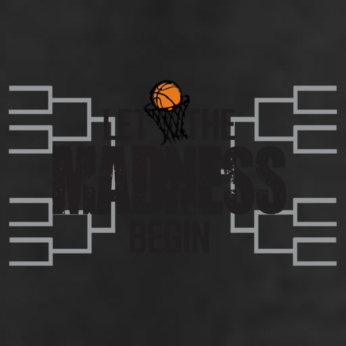 Let The Madness Begin College March Brackets Tournament 25L Jumbo Tote
