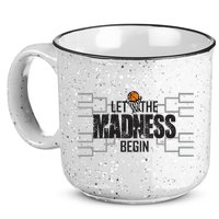 Let The Madness Begin College March Brackets Tournament 15oz Campfire Ceramic Mug