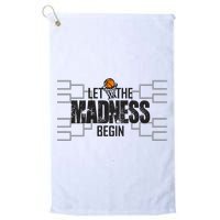 Let The Madness Begin College March Brackets Tournament Golf Towel