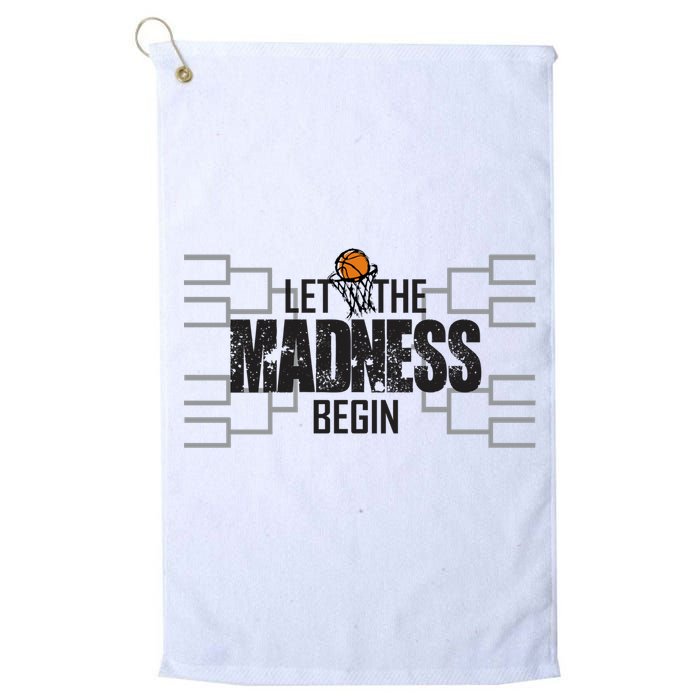 Let The Madness Begin College March Brackets Tournament Golf Towel