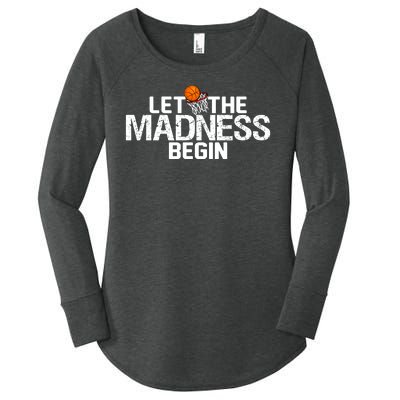 Let The Madness Begin Women's Perfect Tri Tunic Long Sleeve Shirt