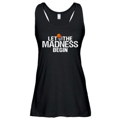 Let The Madness Begin Ladies Essential Flowy Tank