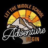 Let The Middle School Adventure Begin Middle School Teacher Sustainable Bucket Hat