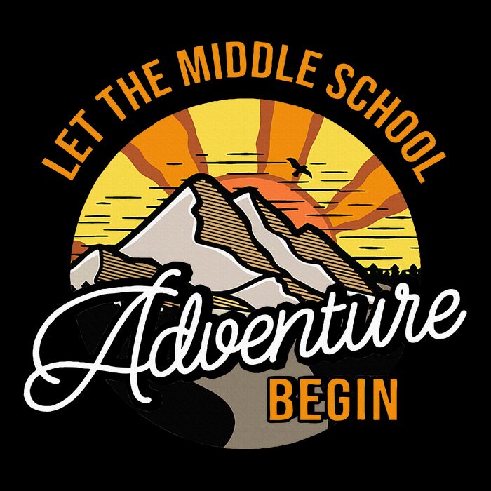 Let The Middle School Adventure Begin Middle School Teacher Sustainable Bucket Hat