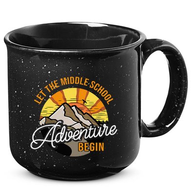 Let The Middle School Adventure Begin Middle School Teacher 15oz Campfire Ceramic Mug