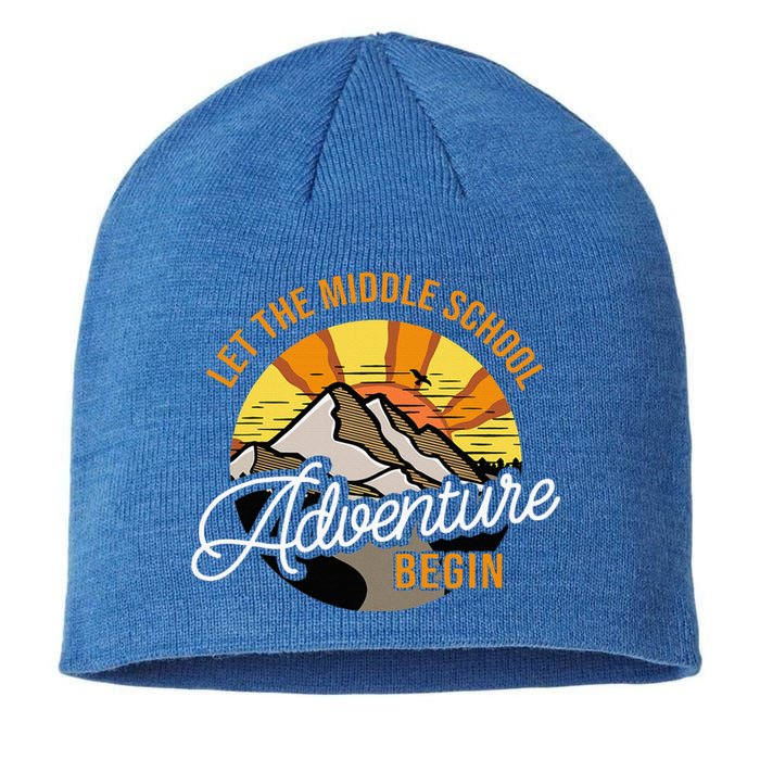 Let The Middle School Adventure Begin Middle School Teacher Sustainable Beanie