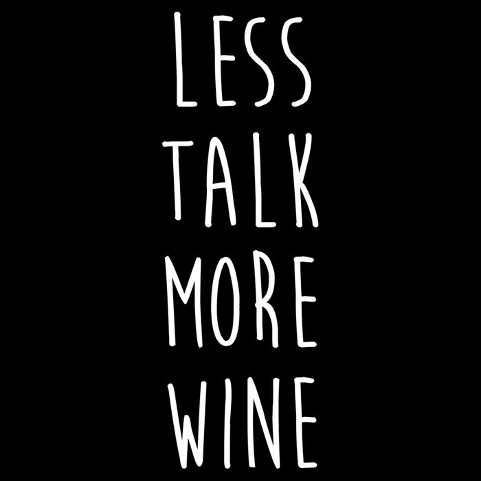 Less Talk More Wine Sustainable Bucket Hat