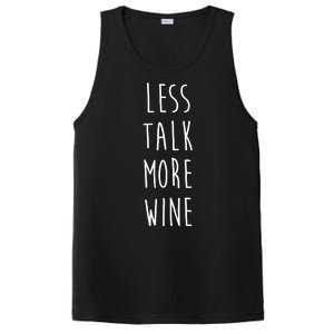 Less Talk More Wine PosiCharge Competitor Tank