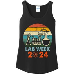 Laboratory Tech Medical Technician Scientist Lab Week 2024 Ladies Essential Tank