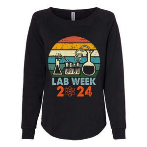 Laboratory Tech Medical Technician Scientist Lab Week 2024 Womens California Wash Sweatshirt