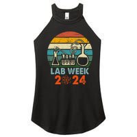 Laboratory Tech Medical Technician Scientist Lab Week 2024 Women's Perfect Tri Rocker Tank