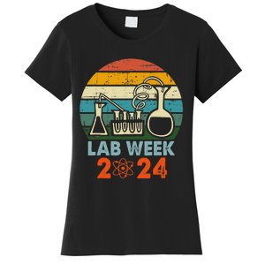 Laboratory Tech Medical Technician Scientist Lab Week 2024 Women's T-Shirt