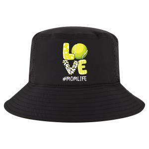 Love Tennis Mom Life Player With Leopard Cool Comfort Performance Bucket Hat