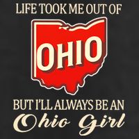 Life Took Me Out Of But ILl Always Be A Ohio Girl 25L Jumbo Tote