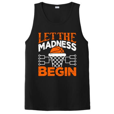 Let The Madness Begin College Basketball PosiCharge Competitor Tank