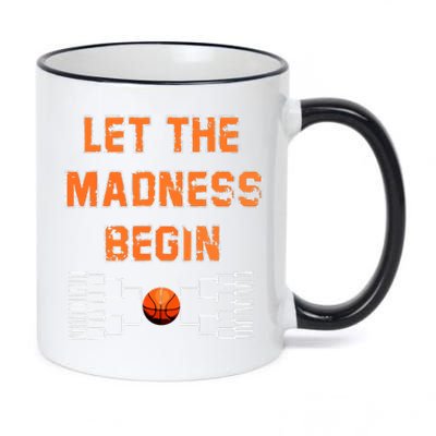 Let The Madness Begin Basketball Hoodie 11oz Black Color Changing Mug