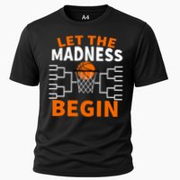 Let The Madness Begin College Basketball Cooling Performance Crew T-Shirt
