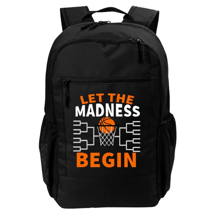 Let The Madness Begin College Basketball Backpack