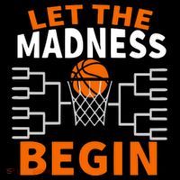 Let The Madness Begin College Basketball 16 in Basic Backpack
