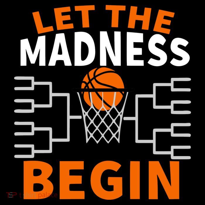 Let The Madness Begin College Basketball 16 in Basic Backpack