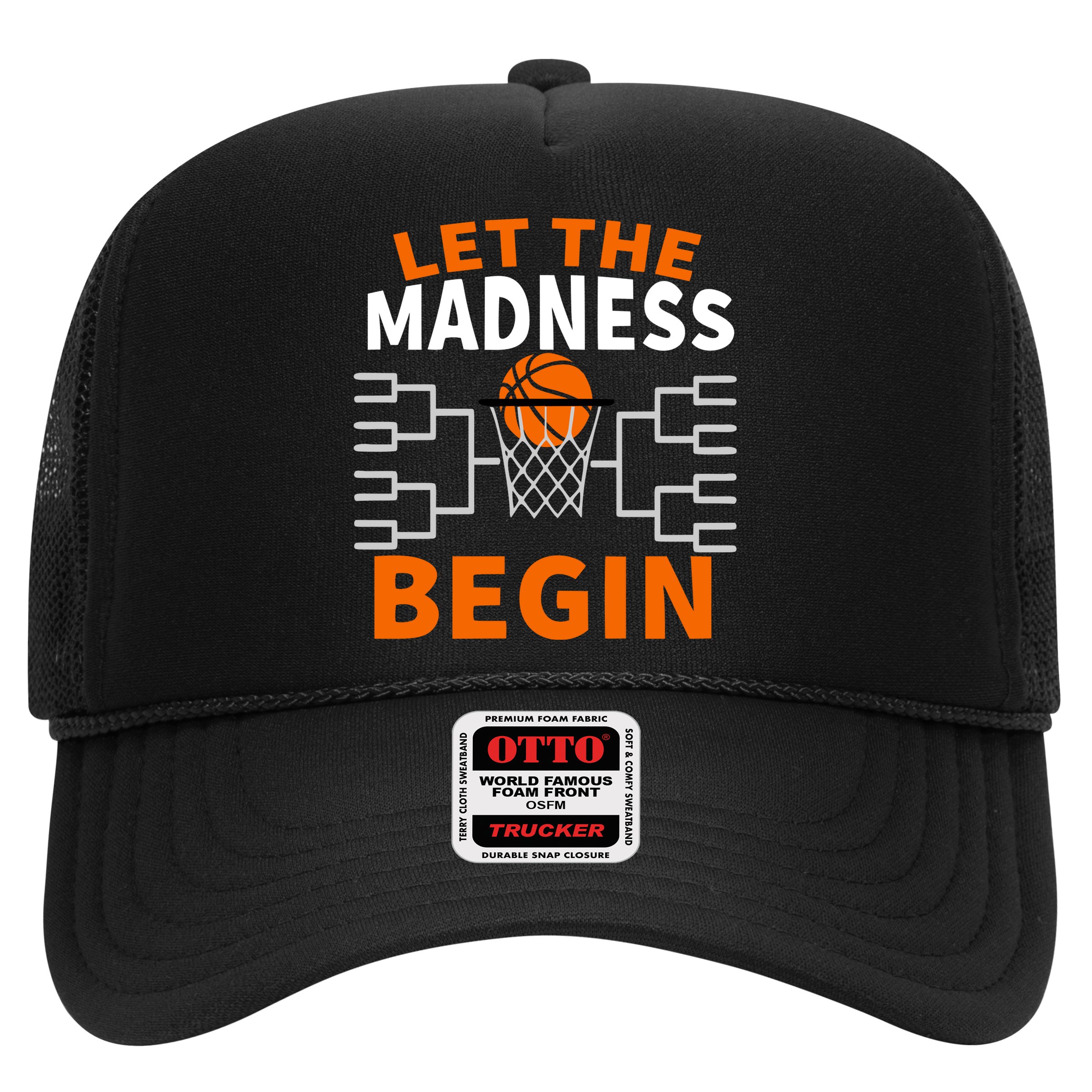Let The Madness Begin College Basketball Hat