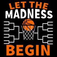 Let The Madness Begin College Basketball Visor