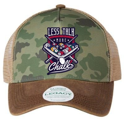 Less Talk More Chalk Billiards Legacy Tie Dye Trucker Hat