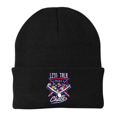 Less Talk More Chalk Billiards Beanie
