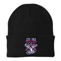Less Talk More Chalk Billiards Beanie