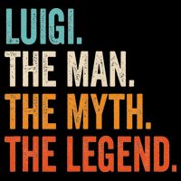 Luigi The Man The Myth The Legend First Name Luigi 16 in Basic Backpack