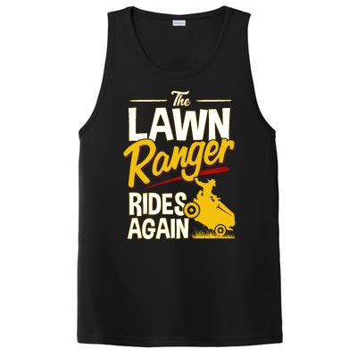 Lawn Tractor Mowing Gift The Lawn Ranger Rides Again PosiCharge Competitor Tank