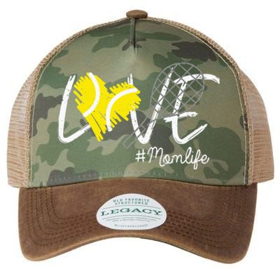 LOVE Tennis Mom Life Gift For Mom Women Mothers Day Legacy Tie Dye Trucker Hat