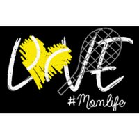 LOVE Tennis Mom Life Gift For Mom Women Mothers Day Bumper Sticker