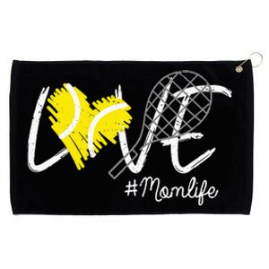 LOVE Tennis Mom Life Gift For Mom Women Mothers Day Grommeted Golf Towel