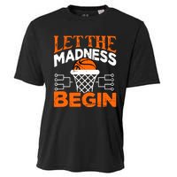 Let The Madness Begin College Madness Basketball Cooling Performance Crew T-Shirt