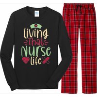 Living That Nurse Life Long Sleeve Pajama Set