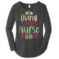 Living That Nurse Life Women's Perfect Tri Tunic Long Sleeve Shirt