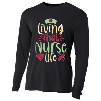 Living That Nurse Life Cooling Performance Long Sleeve Crew