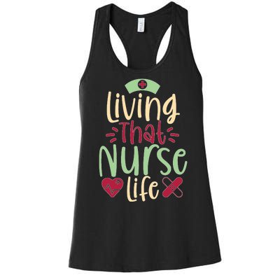 Living That Nurse Life Women's Racerback Tank