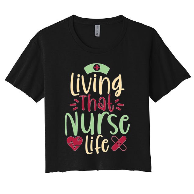 Living That Nurse Life Crop Top