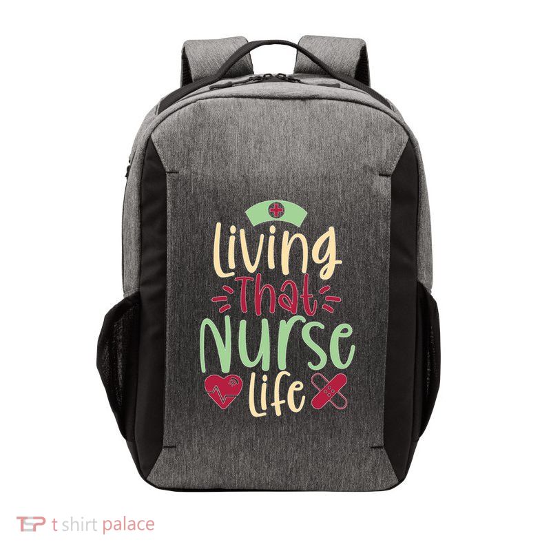 Living That Nurse Life Vector Backpack