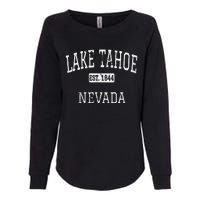 Lake Tahoe Nevada NV Vintage Womens California Wash Sweatshirt