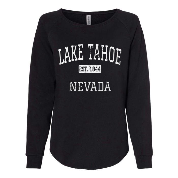 Lake Tahoe Nevada NV Vintage Womens California Wash Sweatshirt