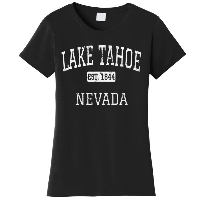 Lake Tahoe Nevada NV Vintage Women's T-Shirt