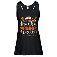 L&D Thanksgiving Nurse Crew Labor and Delivery Nurse Turkey Ladies Essential Flowy Tank